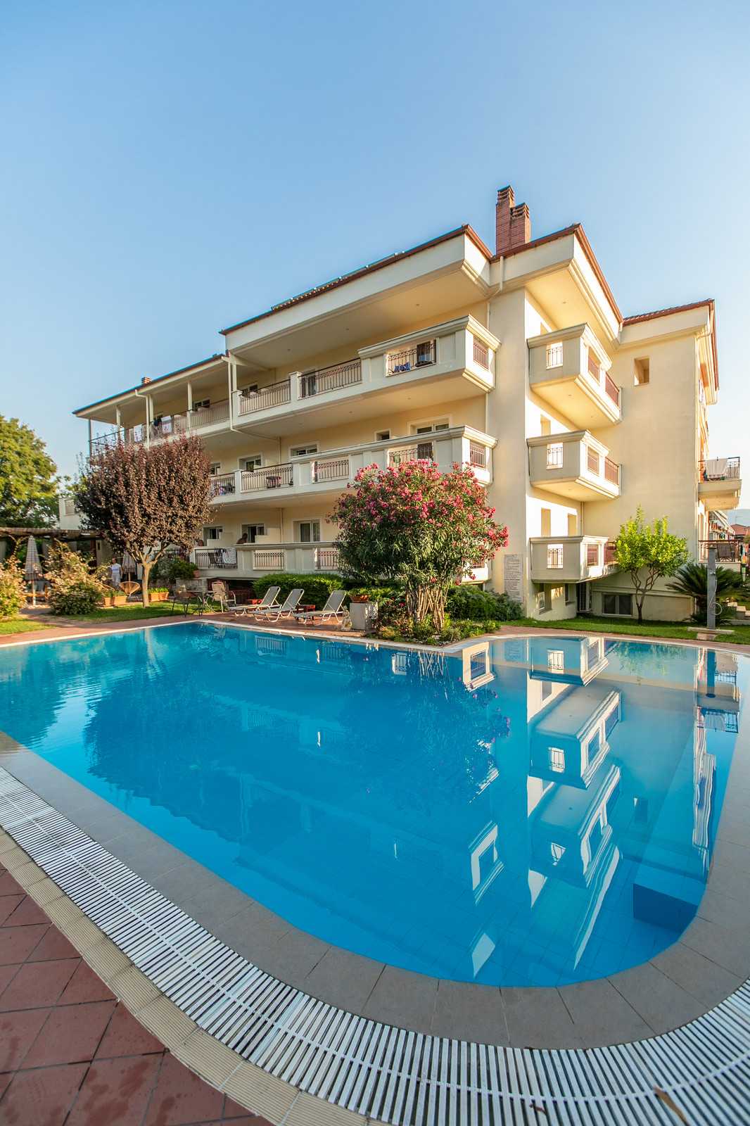 View of Electra Hotel and pool